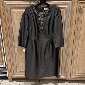 NWT Teri Jon Embellished Cocktail Dress